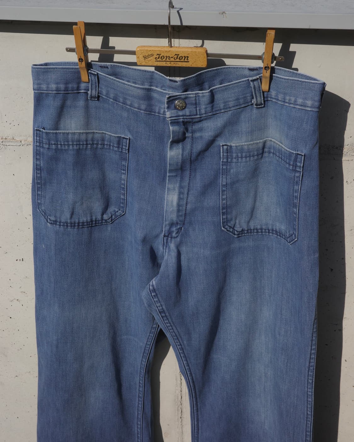 80s U.S.N Navdungaree 벨보텀 데님 플레어 팬츠 상품이미지2