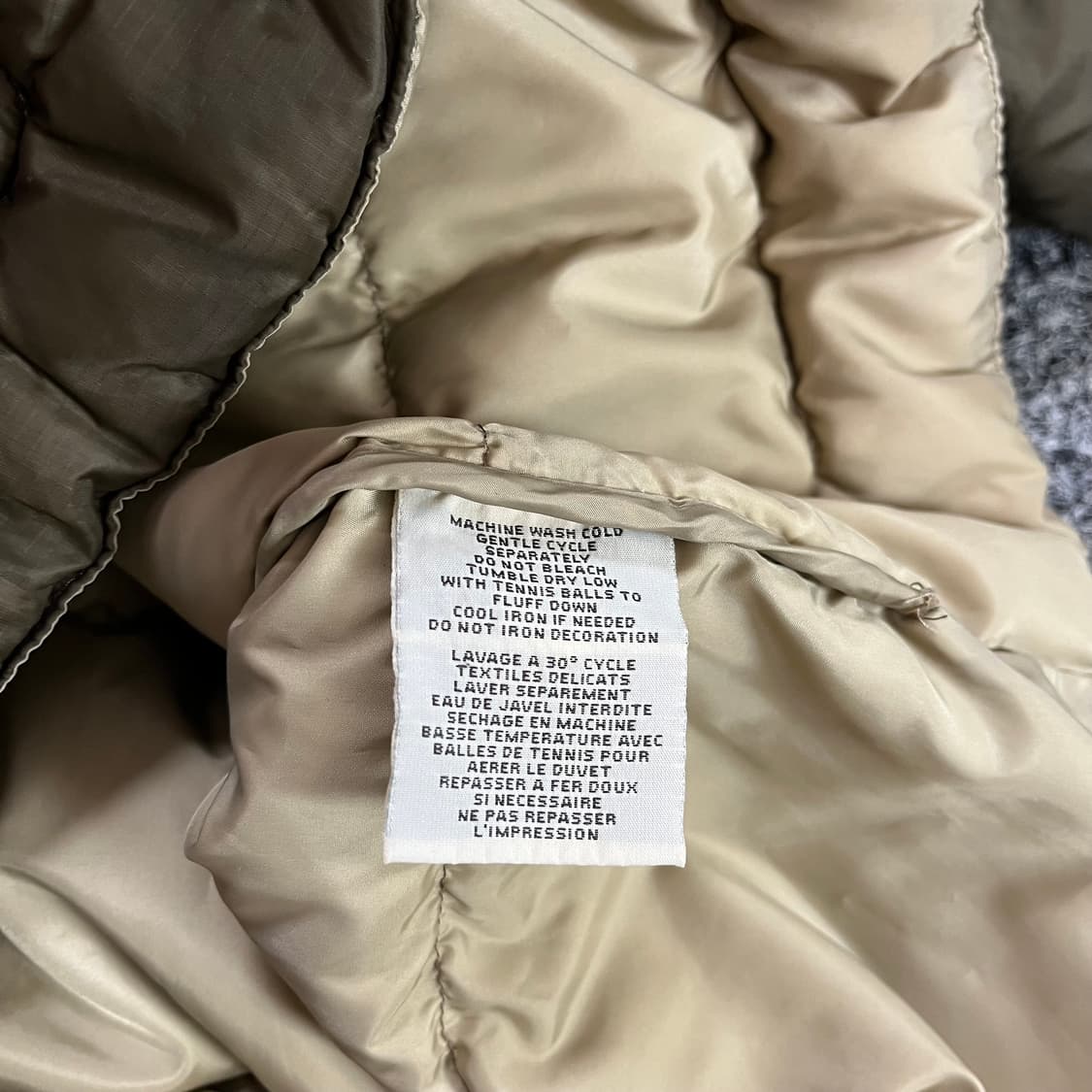 폴로 데님앤서플라이 성조기 패딩 XL 상품이미지6