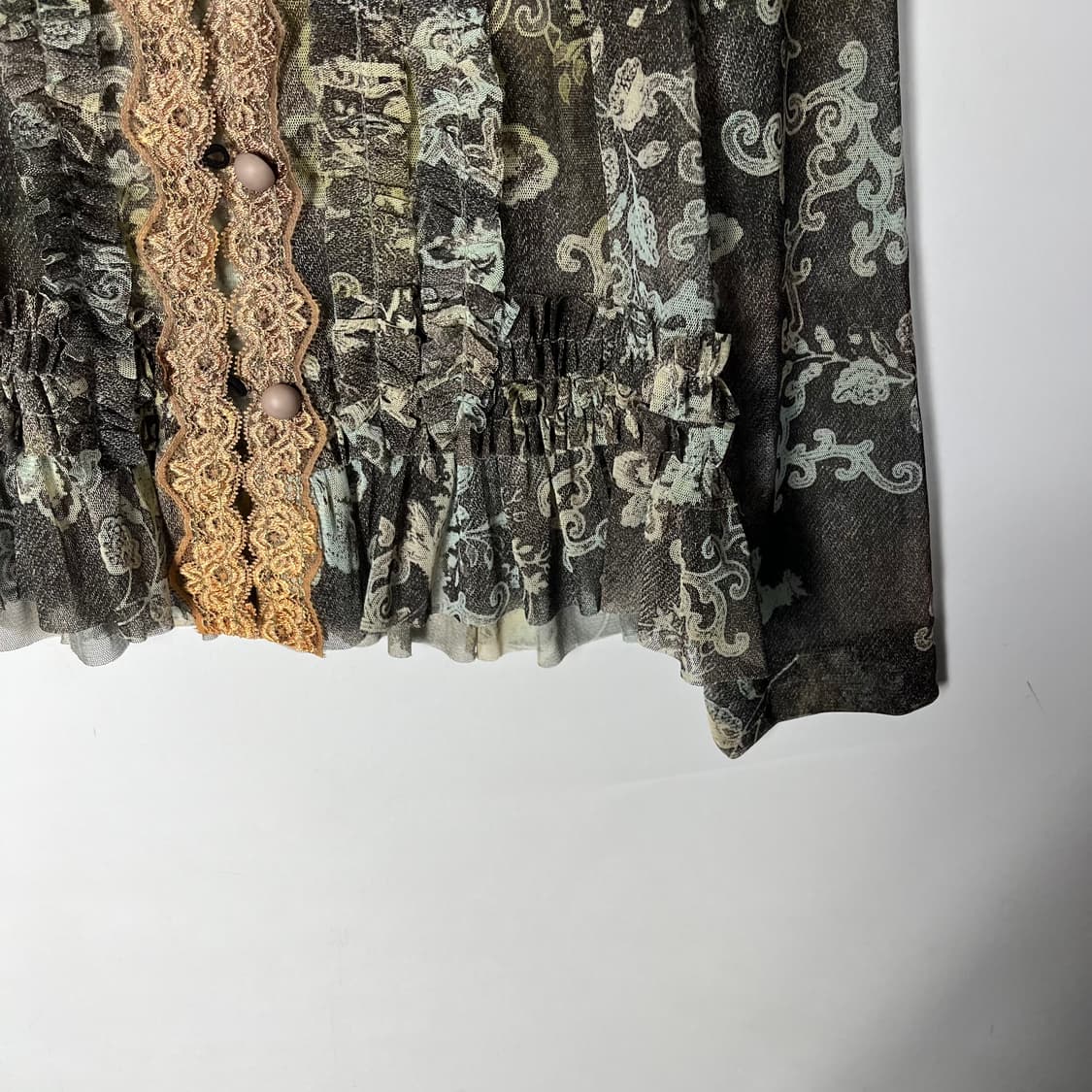 [JPN] 빈티지 재팬 오리엔탈 시스루 가디건 상품이미지4