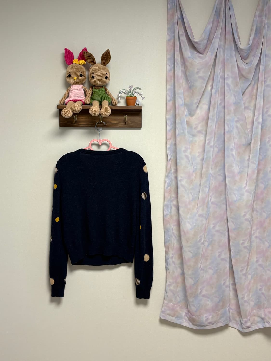 도트 카디건 상품이미지2