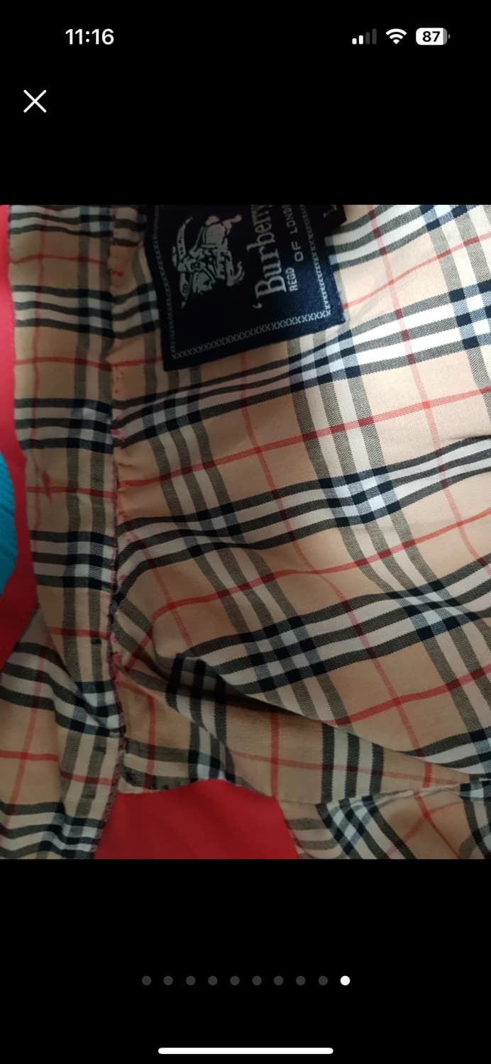 정품 버버리 자켓 L  상품이미지10