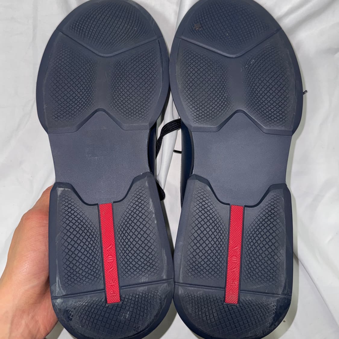 프라다 스포츠 레더 스니커즈 상품이미지4