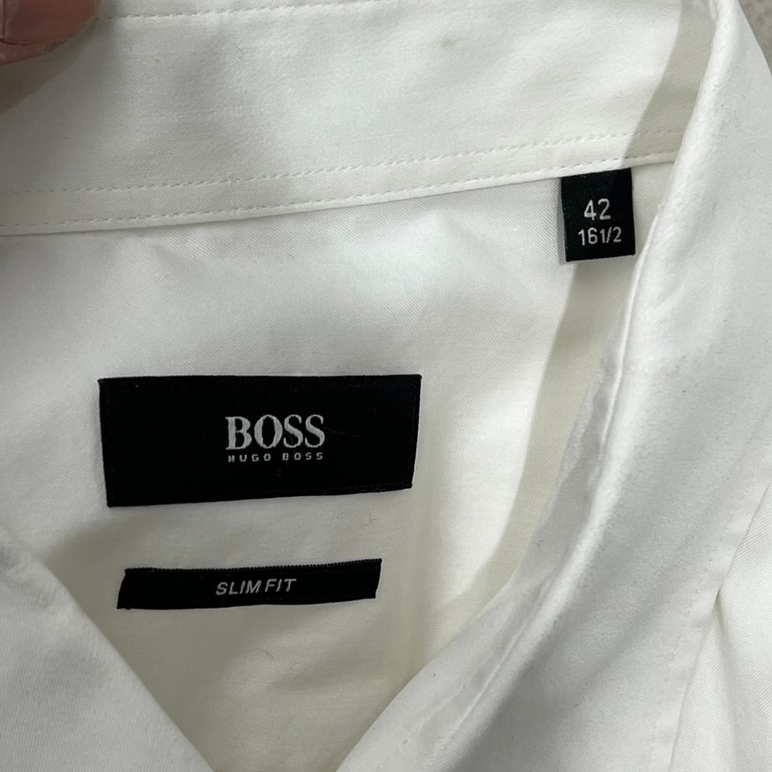 휴고보스 화이트셔츠 s09676 상품이미지5