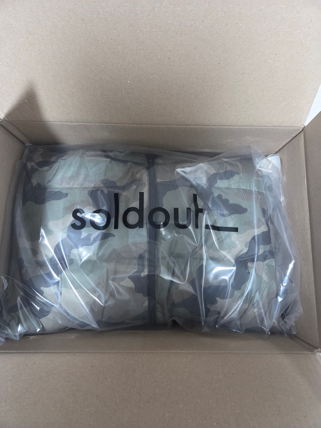 디스이즈네버댓 퍼텍스 리버시블 패딩 카모 s 상품이미지3