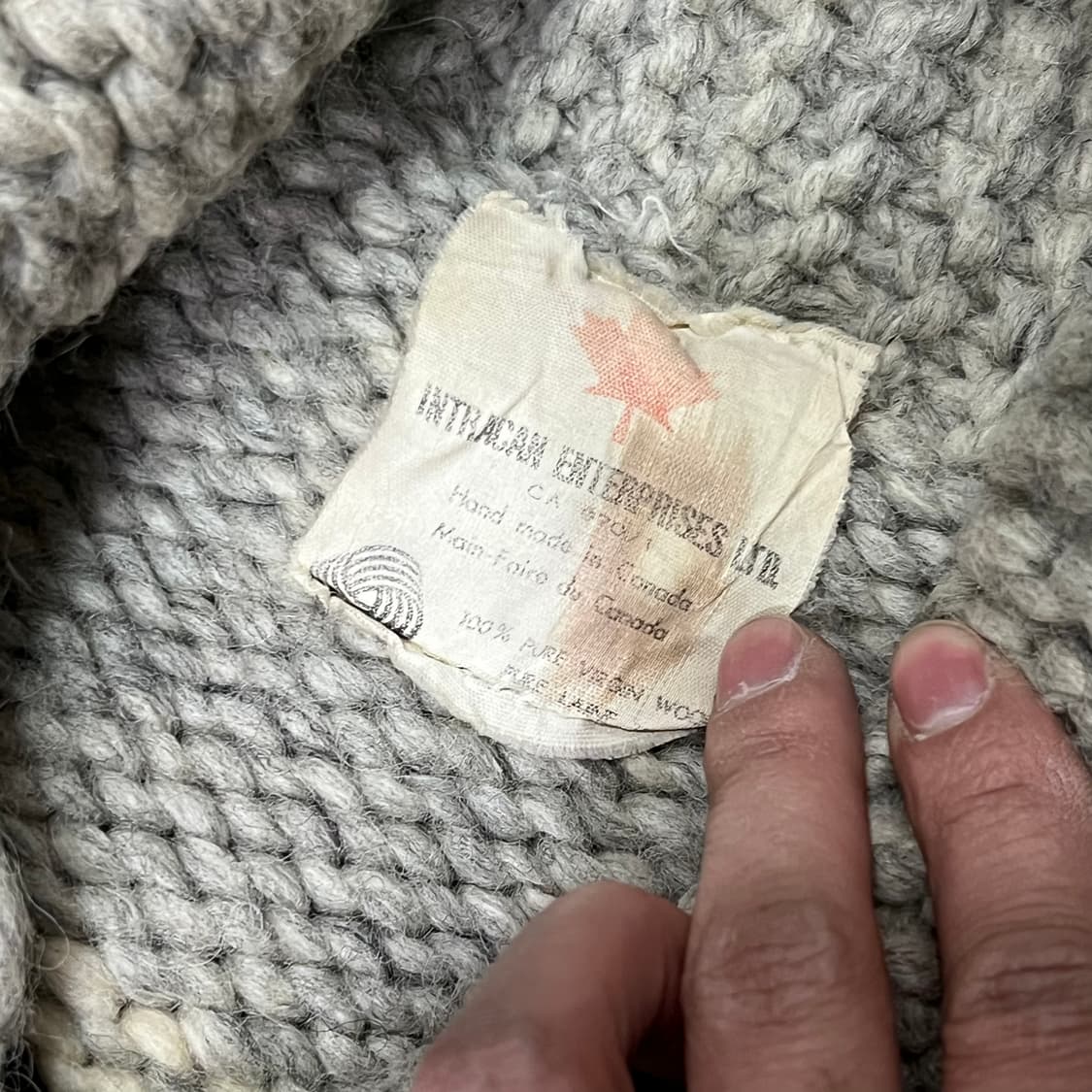  캐나다 노르딕 울 코위찬 y14452 상품이미지5