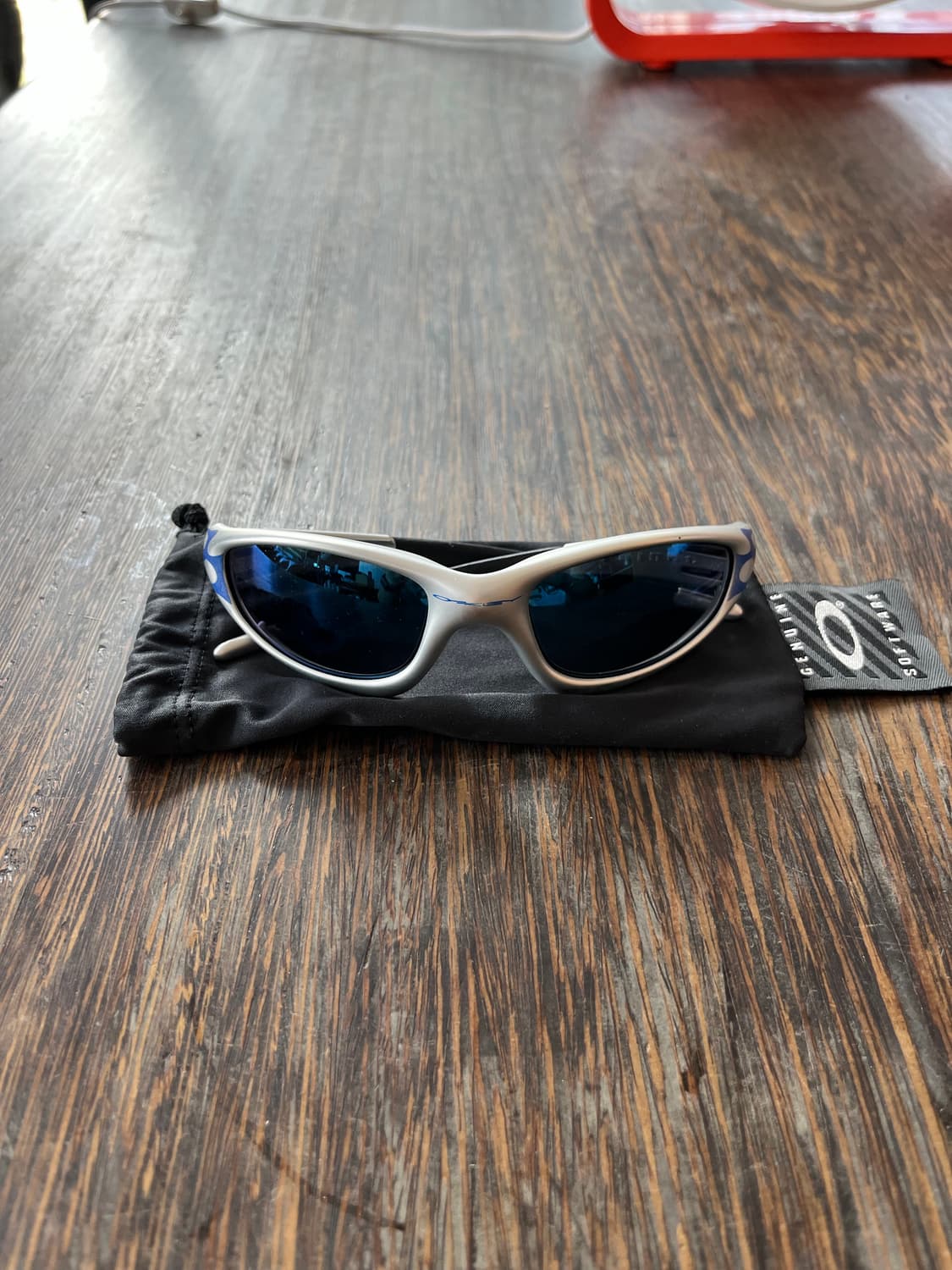 오클리 스트레이트자켓 1999 FMJ 블루 플레임 Flames 상품이미지2