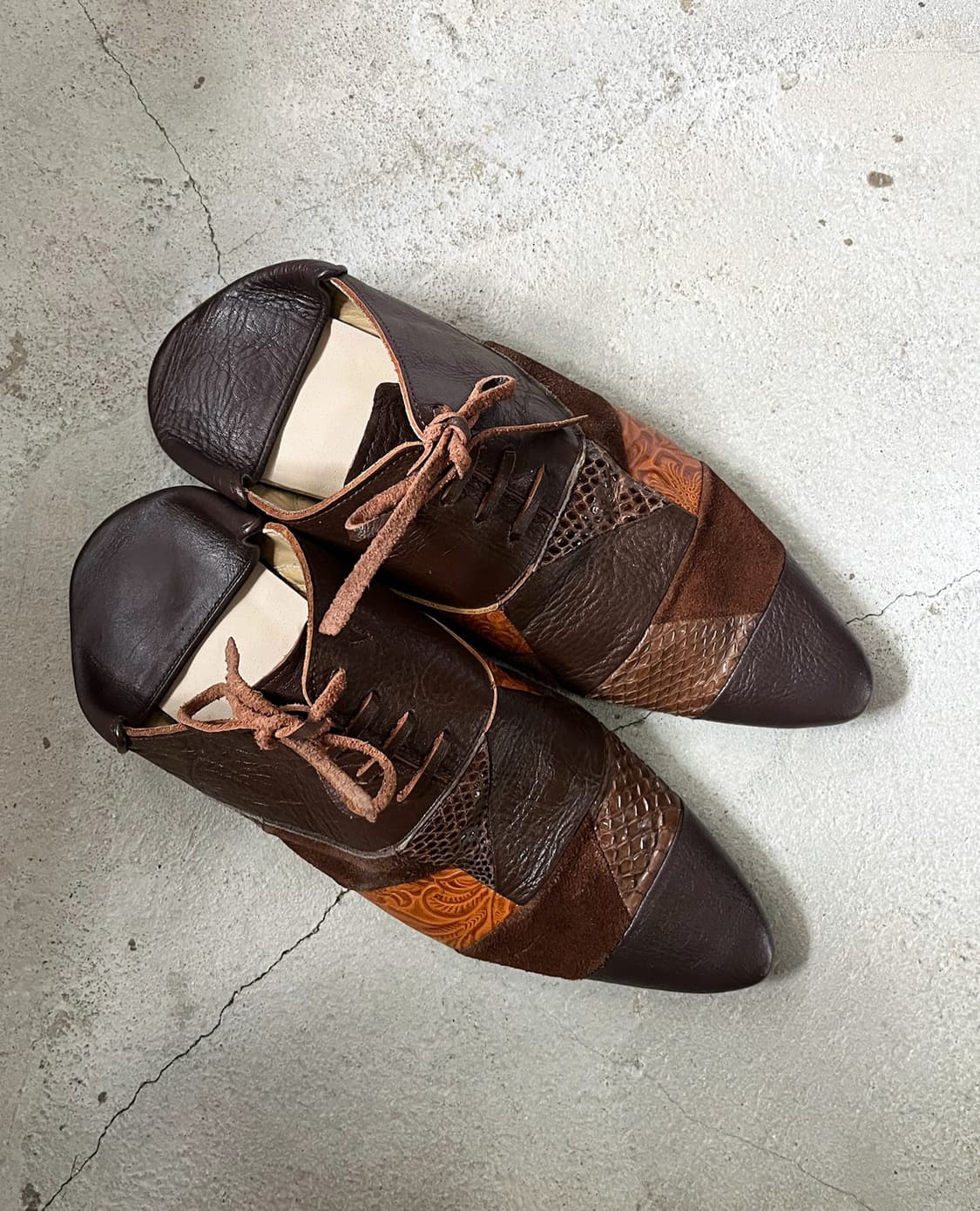COMME DES GARCONS patchwork shoes 상품이미지5