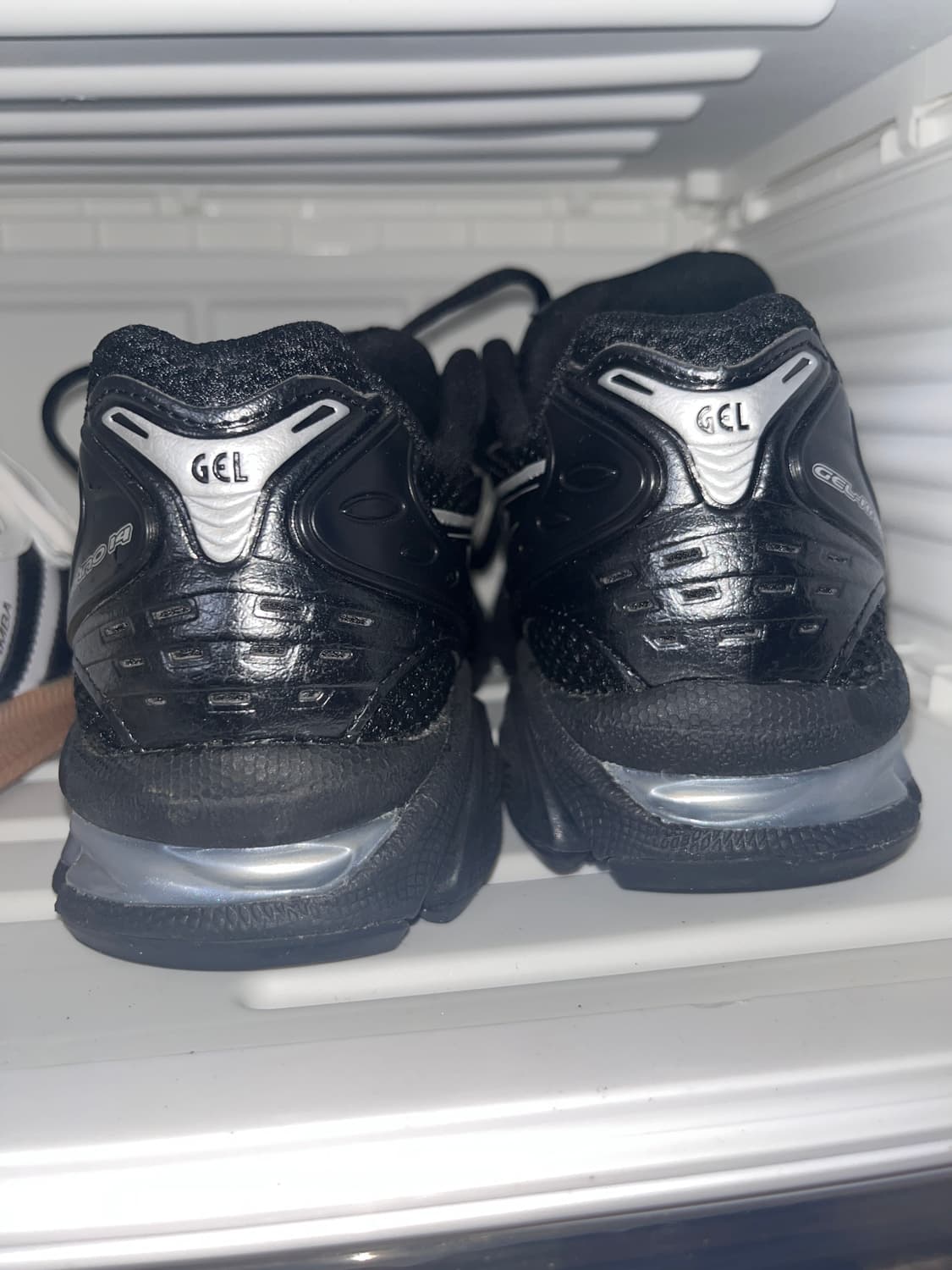 아식스 젤 카야노 14 블랙 퓨어 실버 235 상품이미지6