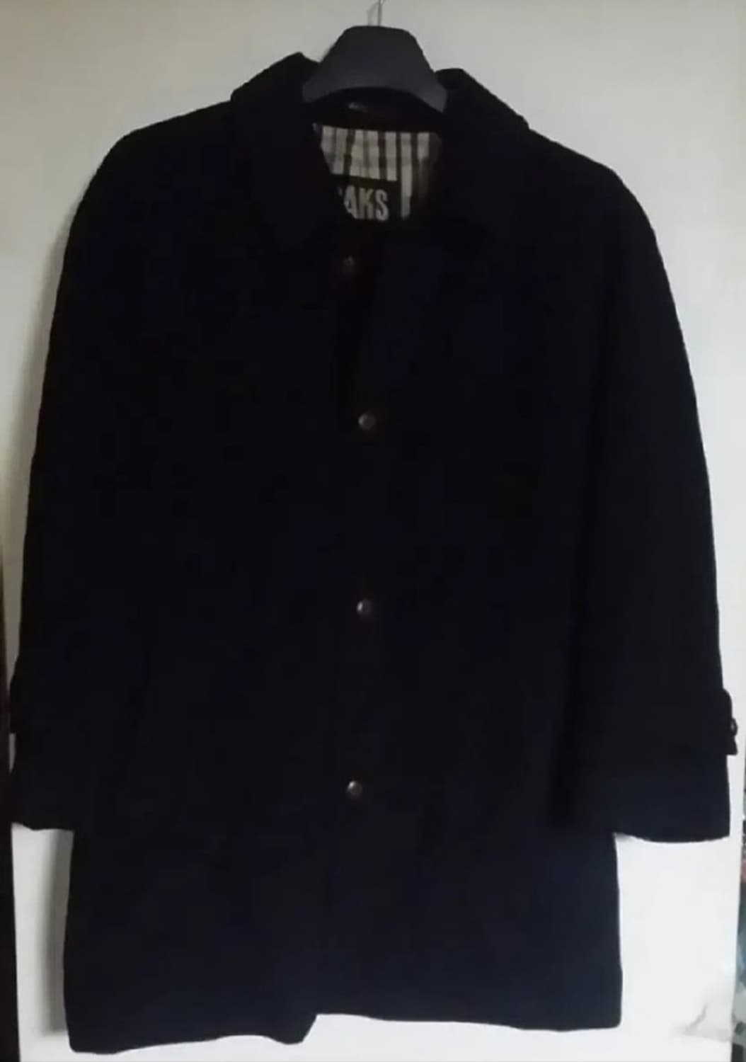 닥스 모직코트 95사이즈 블랙 상품이미지1