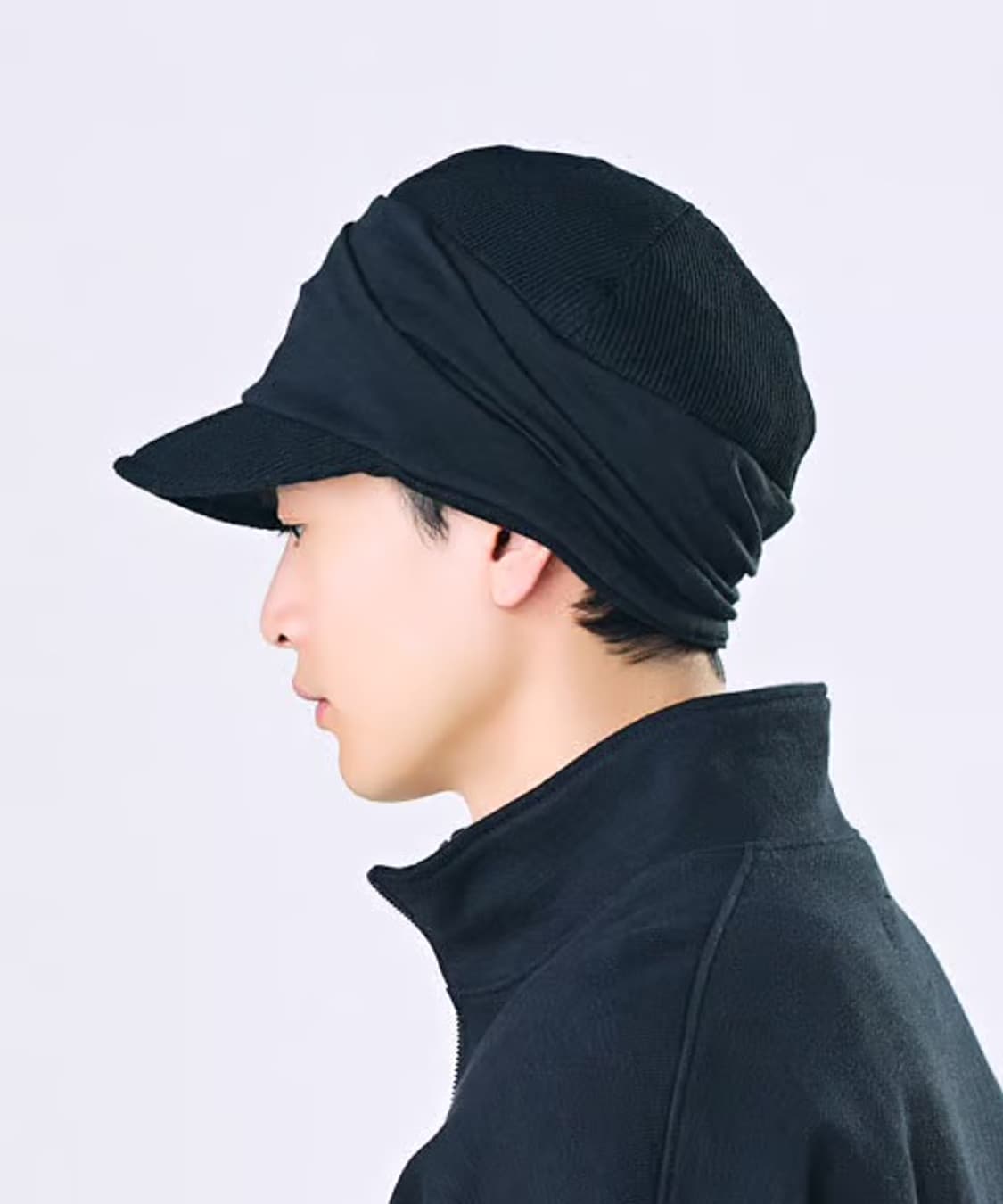 카시라 드레이프 캡 와이어 그레이 상품이미지2