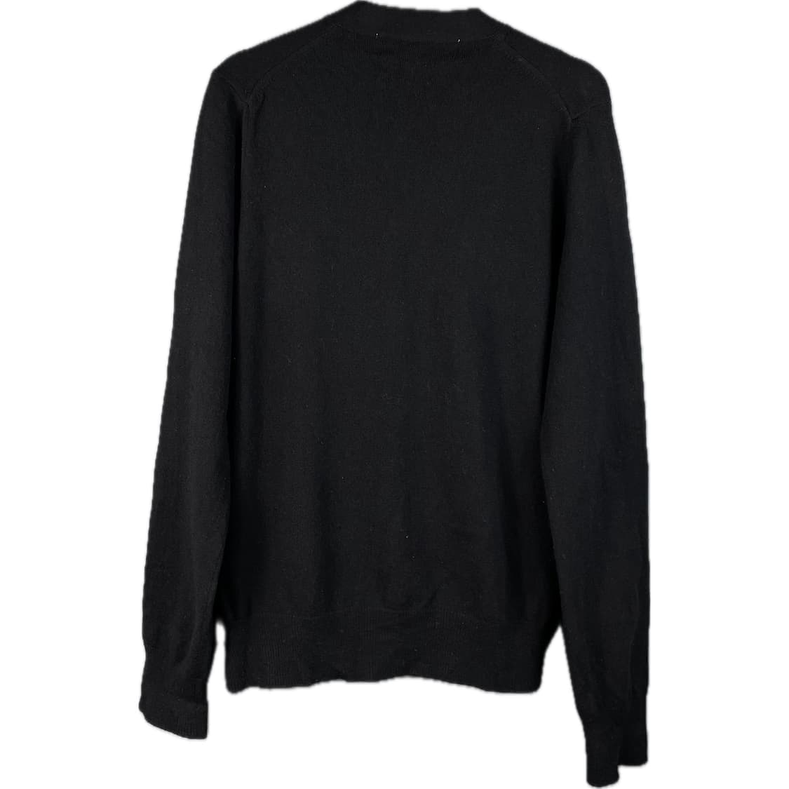 [M] 꼼데가르송 화이트 와펜 자수로고 울 가디건 상품이미지2