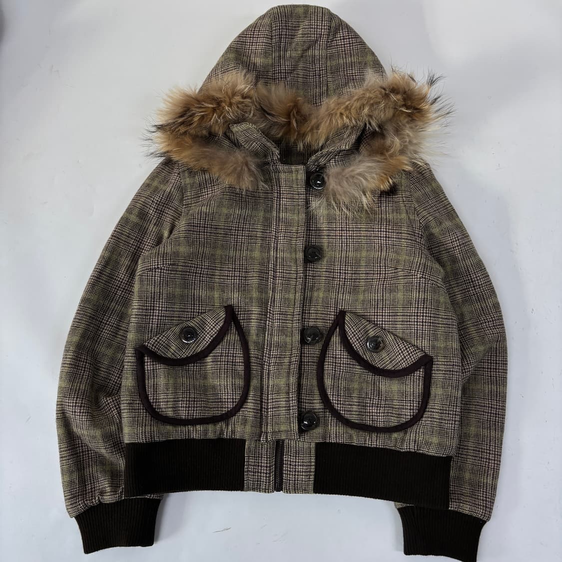 빈티지 퍼 자켓 상품이미지4
