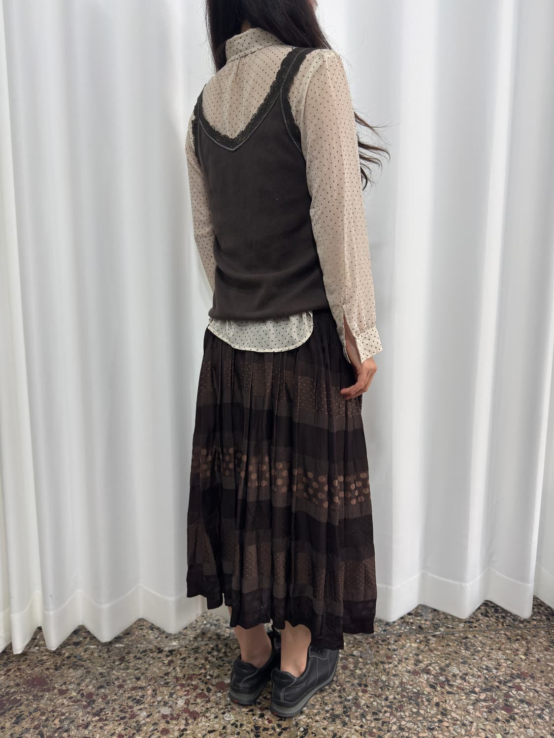 yecca vecca frill dot blouse 상품이미지9