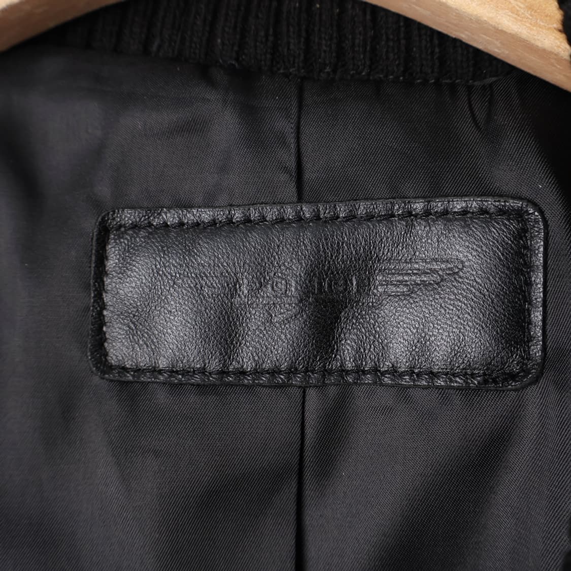 100/POLICE 양가죽 집업 블루종 상품이미지9