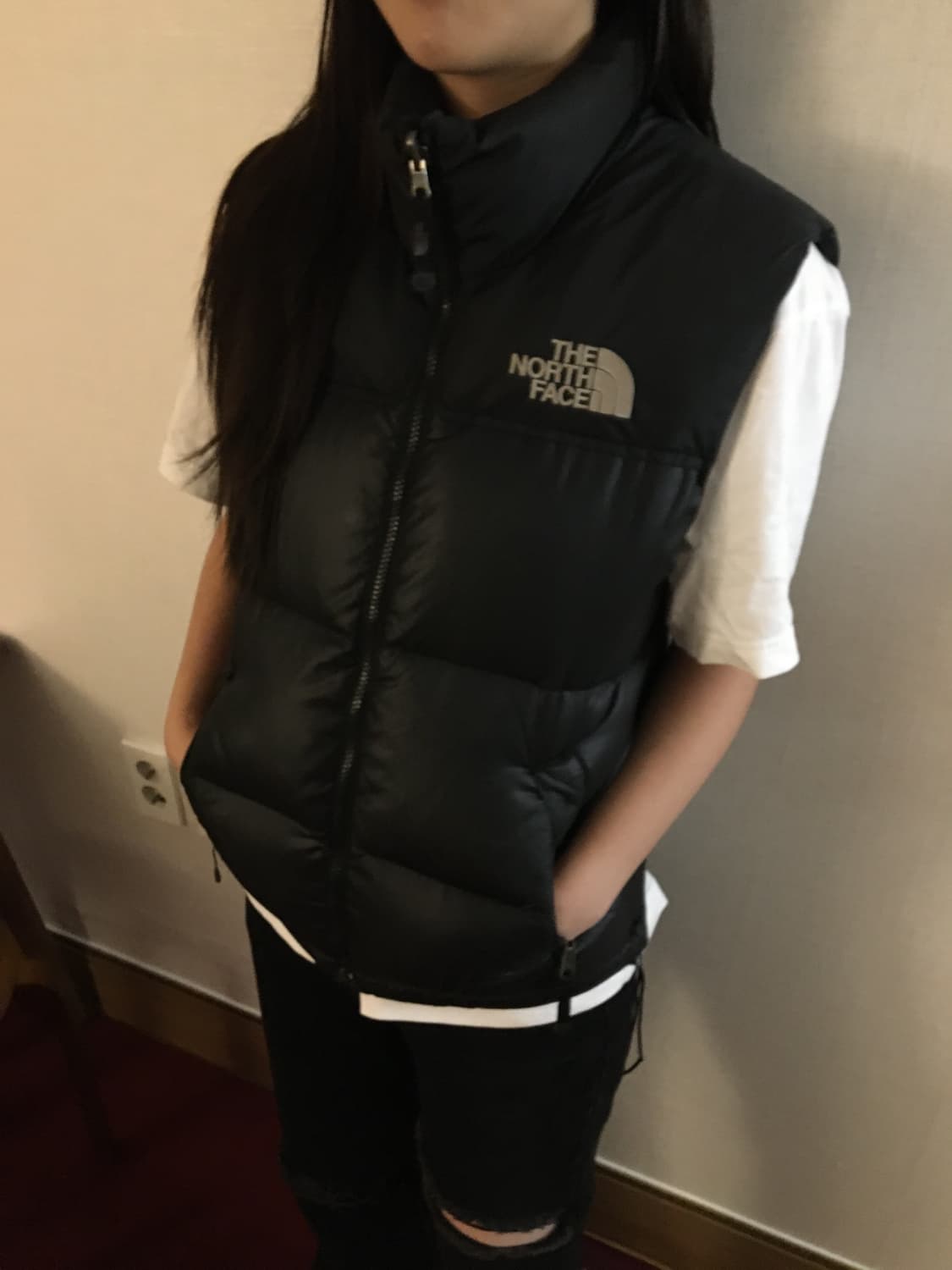 노스페이스 700 베스트 패딩조끼 상품이미지4