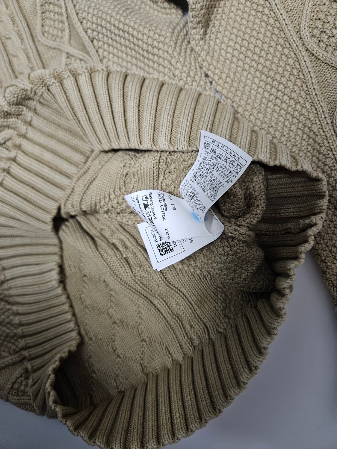 시리즈 케이블 니트 상품이미지5