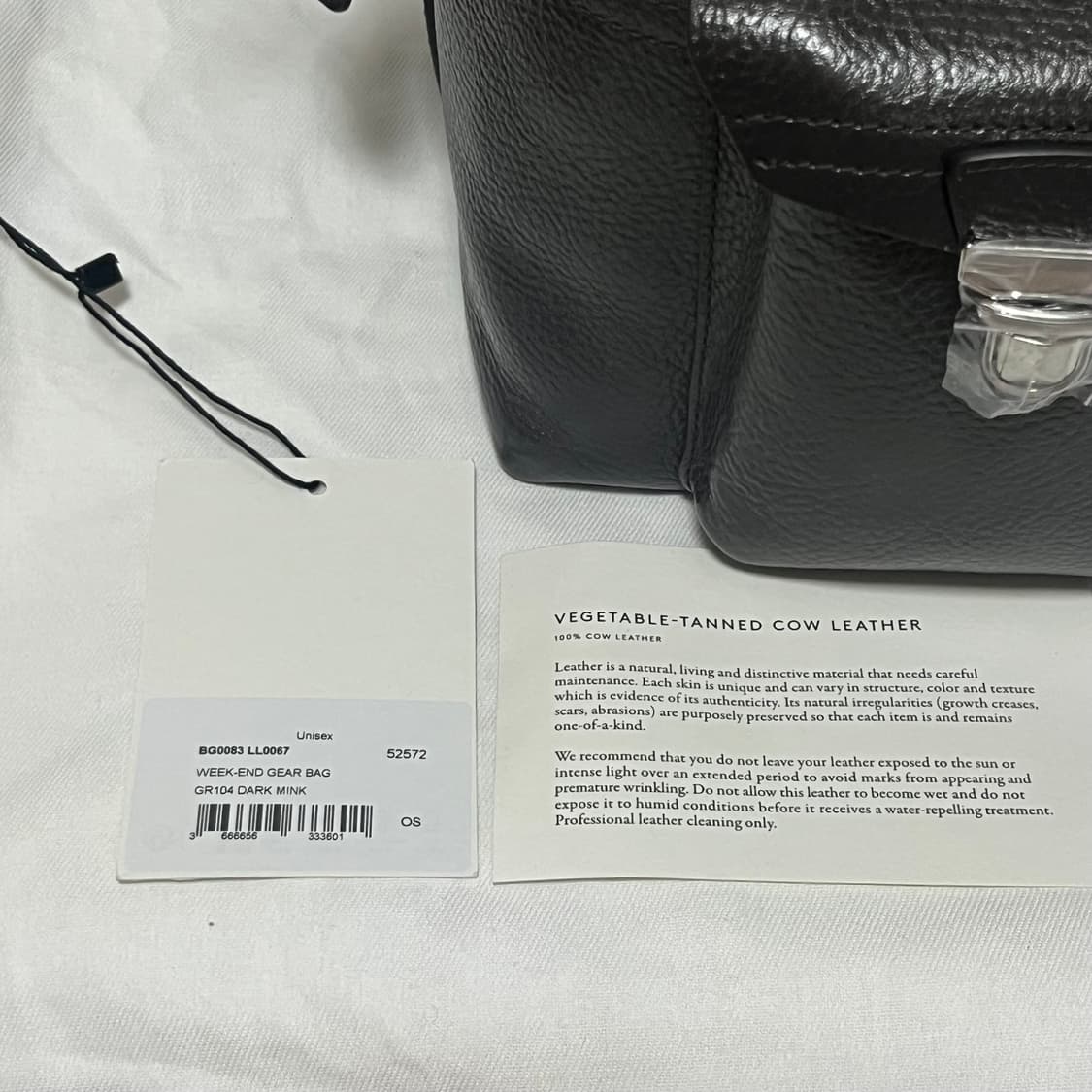 르메르 25fw 기어백 위켄드/다크 밍크 상품이미지7