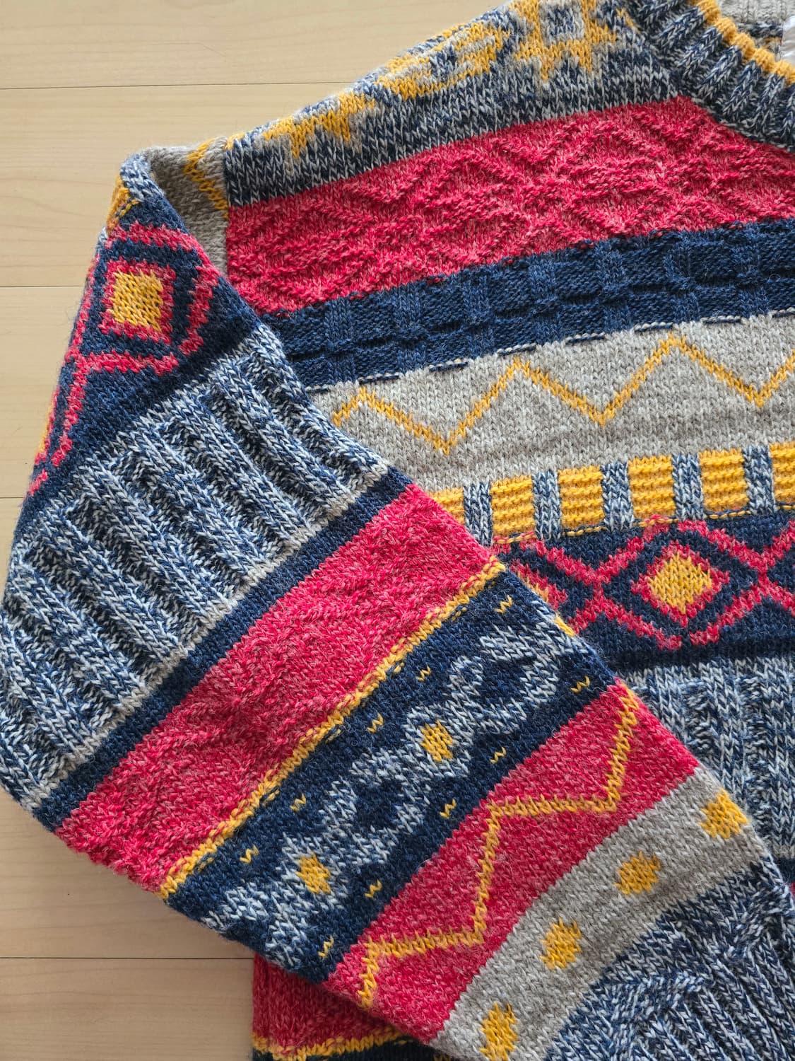 Asterico 이탈리아 빈티지 니트 L 상품이미지3