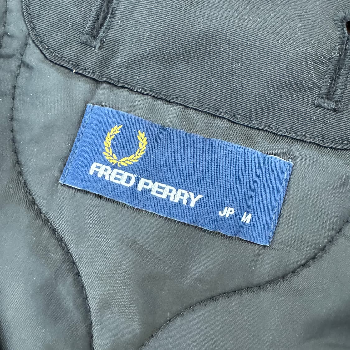 M(100) 프레드페리 퀼팅 베스트  상품이미지5