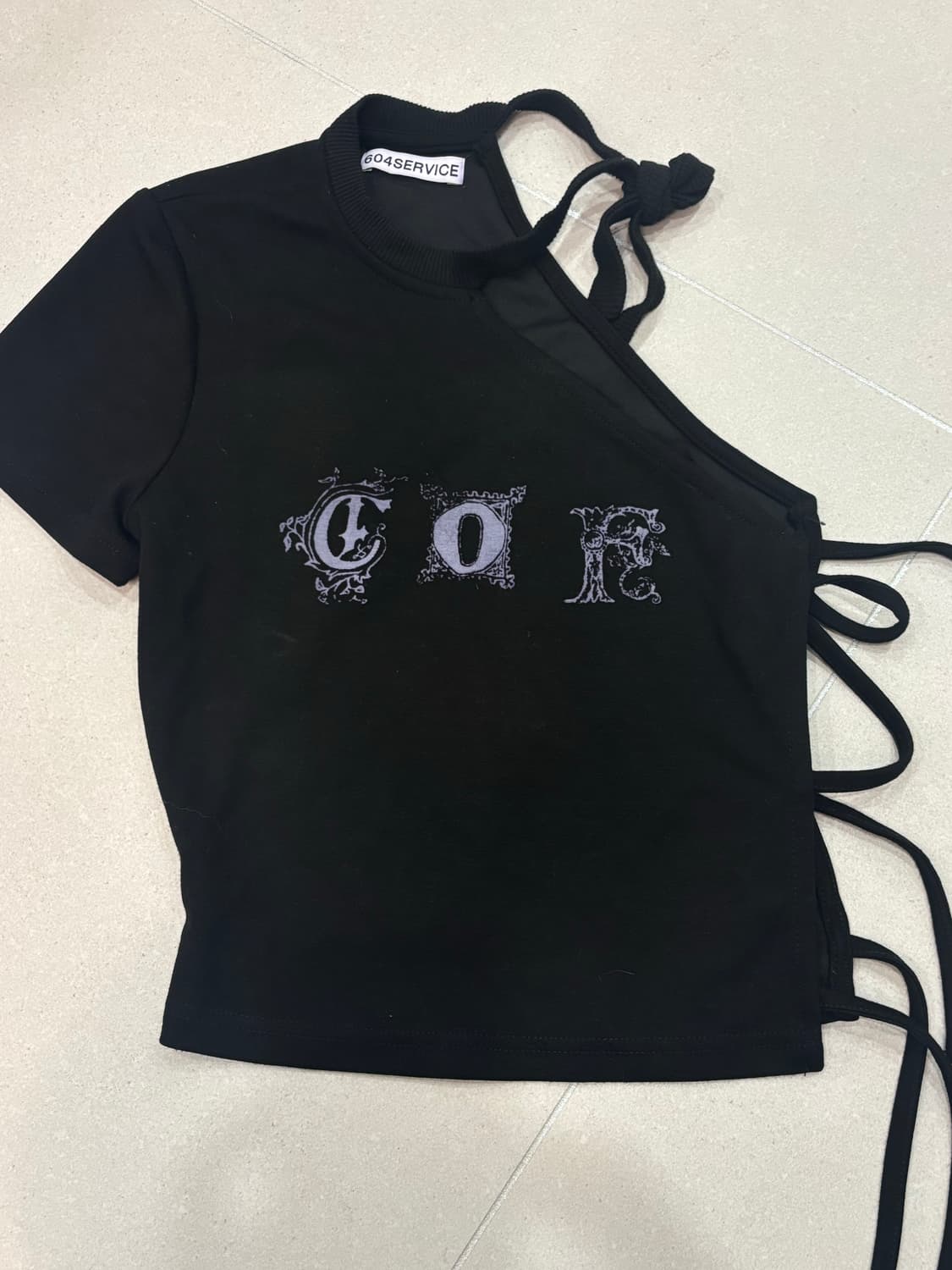 604 COF T Shirt 블랙 상품이미지2