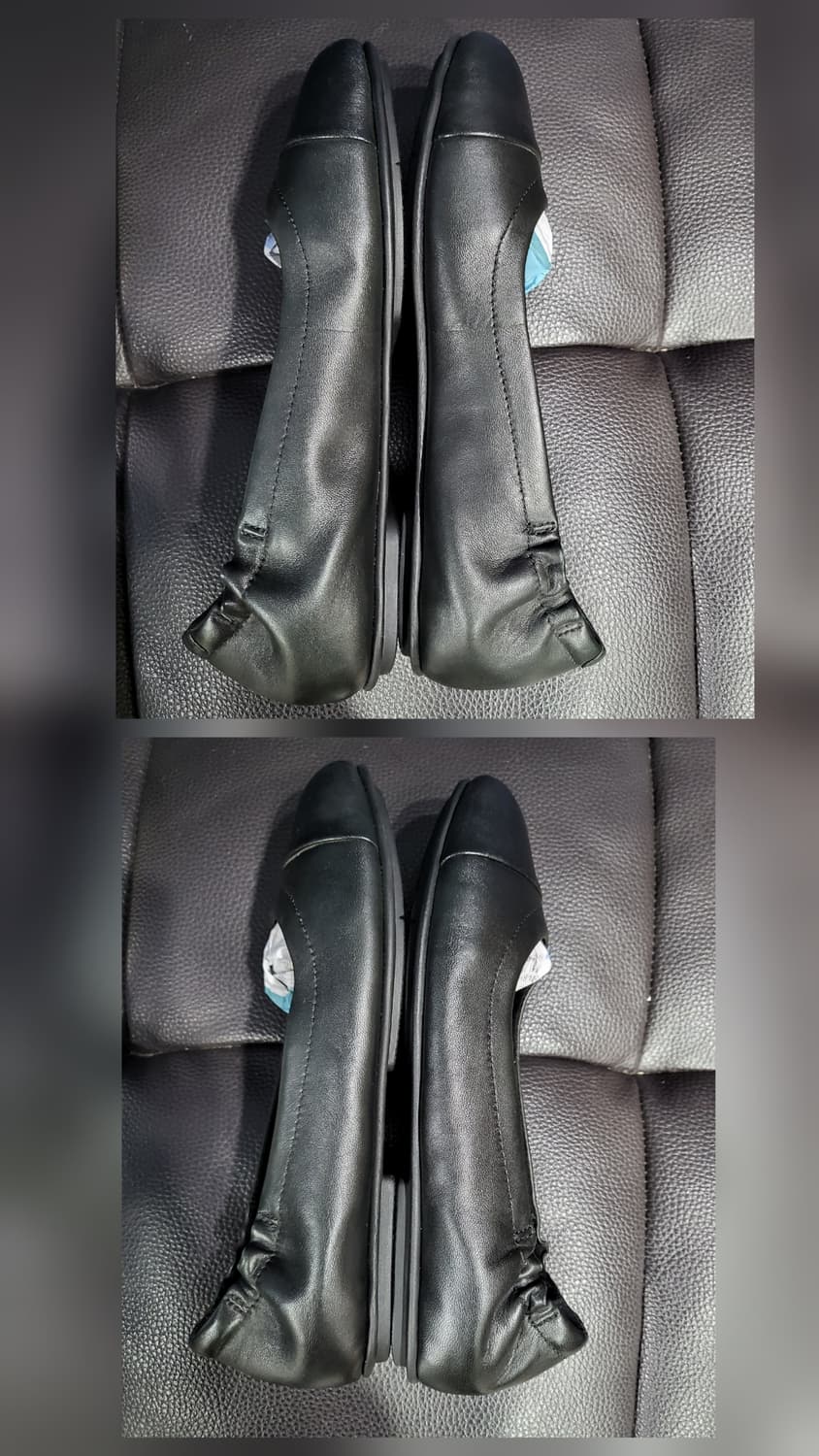 핏플랍 알레그로 레더 토 캡 발레플랫 상품이미지3