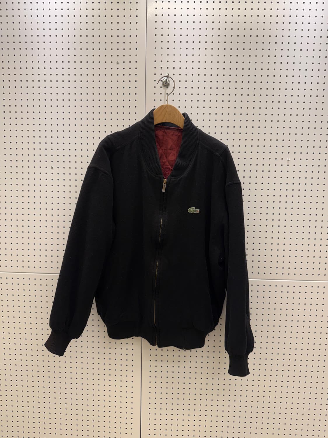 라코스테 빈티지 울 블루종 자켓 U1384 상품이미지2