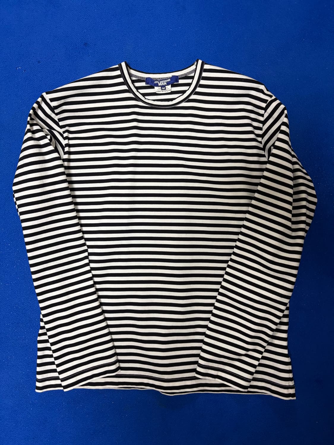 준야 와타나베 x 꼼데가르송 스트라이프 긴팔 M] 상품이미지1