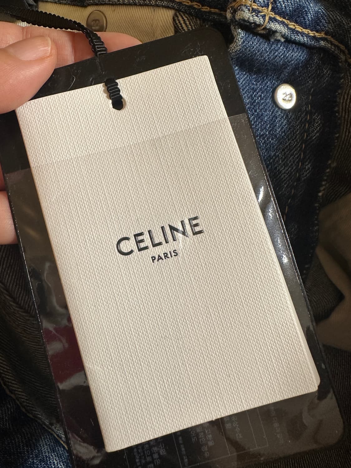 (새상품) 셀린느 유니온 워시드 데님 숏팬츠 (29) 상품이미지8