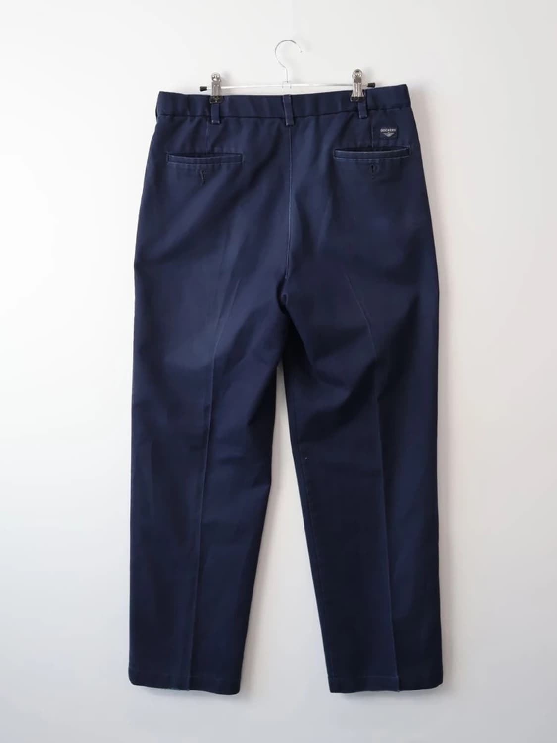 Dockers Navy Pleated Chino Pants 상품이미지4