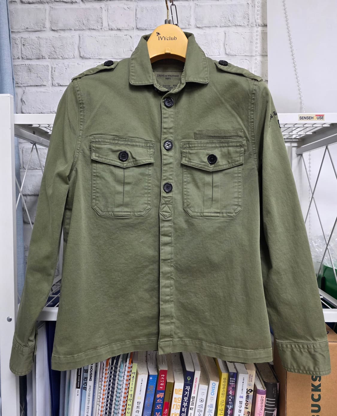 쟈딕앤볼테르 주니어 야상 12Y 여성XS 카모 밀리터리 카키자켓 MM66 상품이미지1