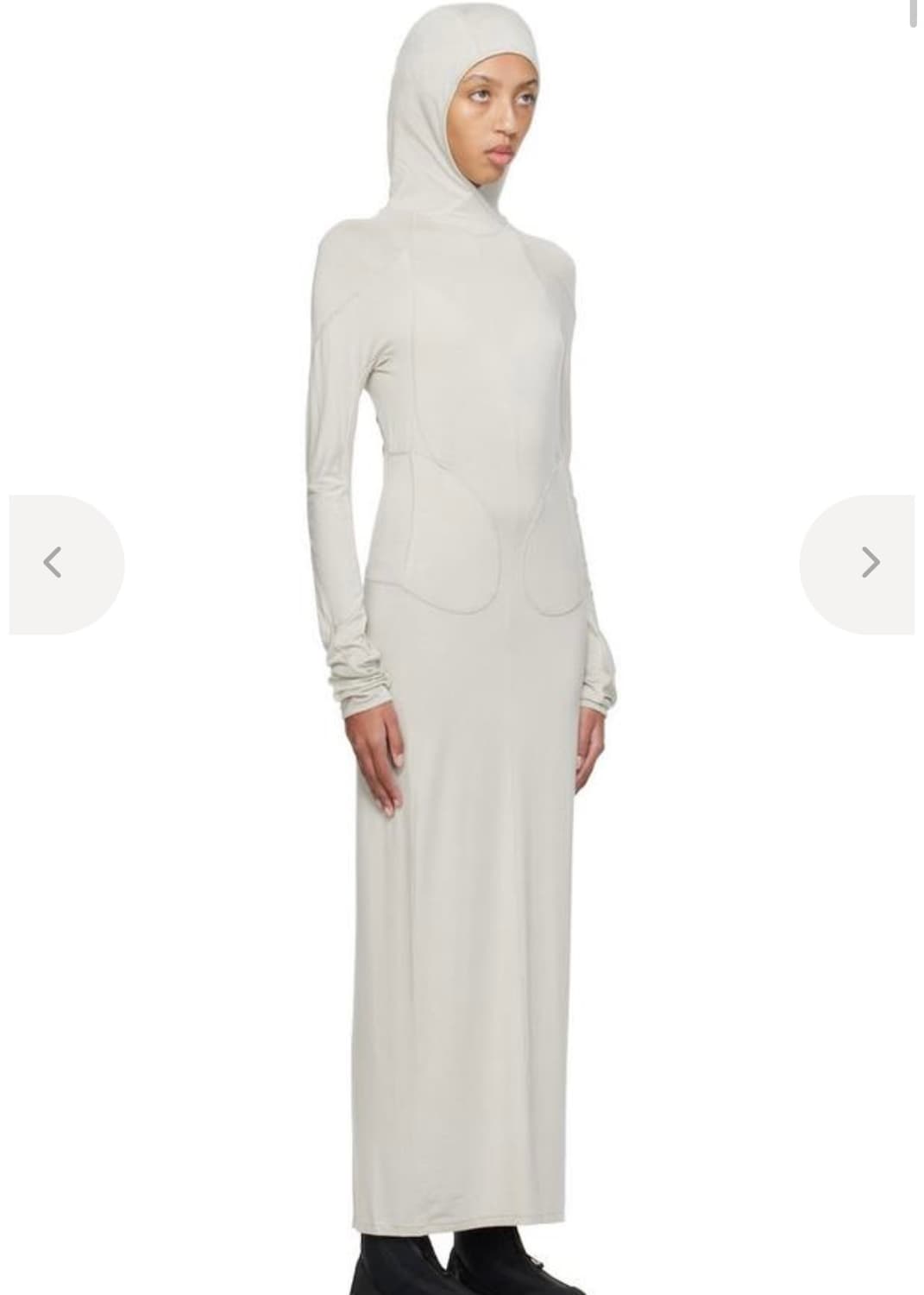 POST ARCHIVE FACTION HOODED DRESS 상품이미지1