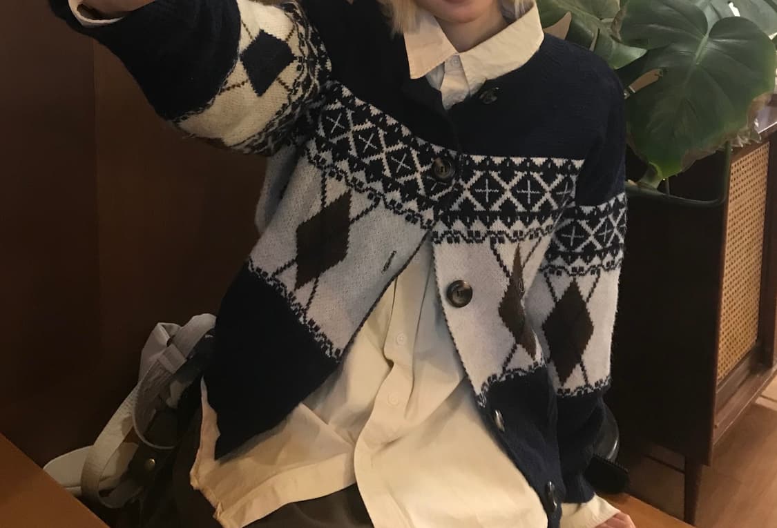 니트가디건 상품이미지2