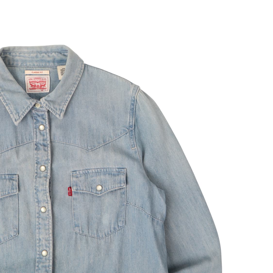 리바이스 포켓 웨스턴 데님셔츠 상품이미지3