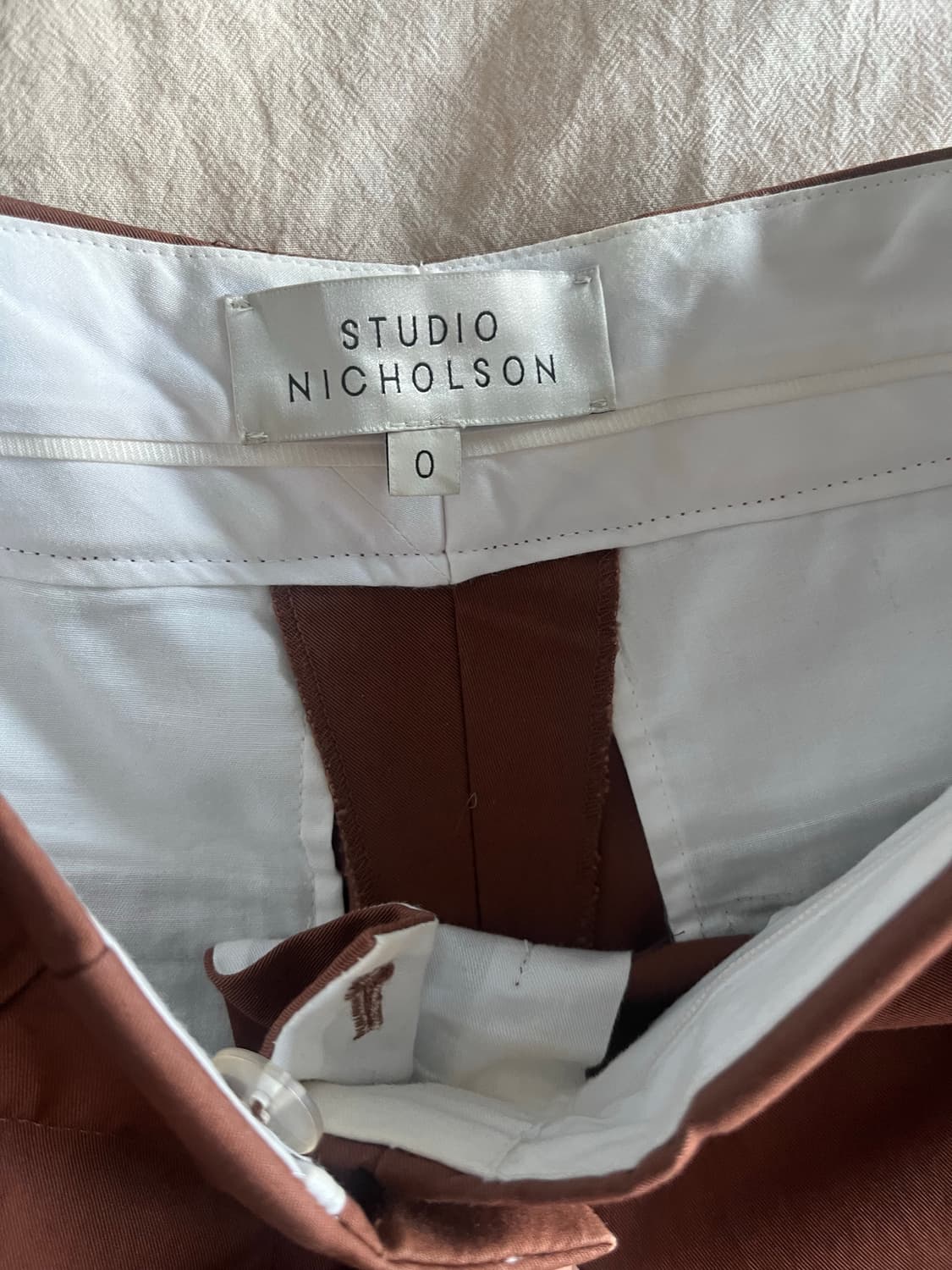 Studio nicholson/스튜디오 니콜슨 팬츠 0 상품이미지2