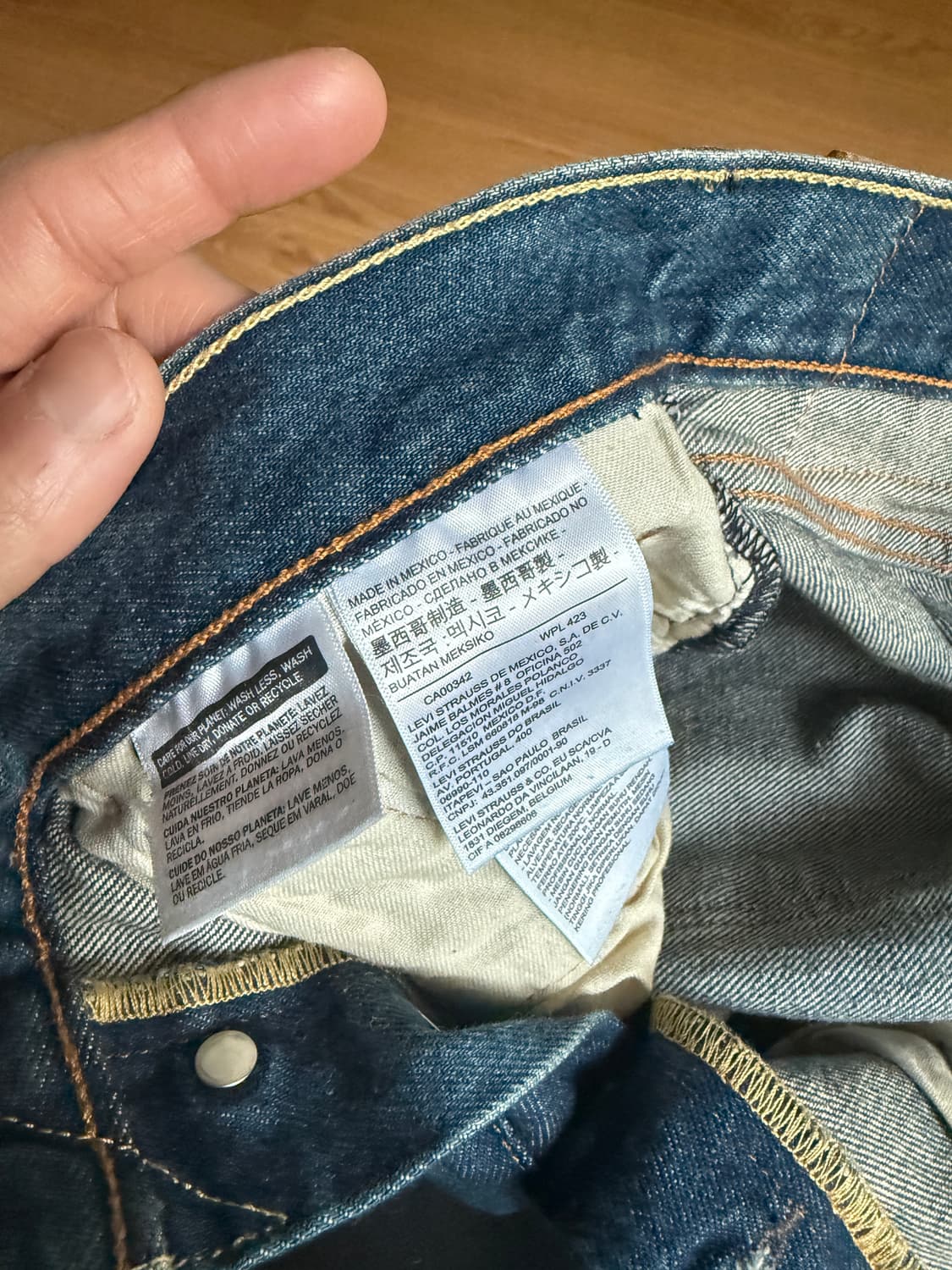 리바이스 501 청바지 W30 L30 상품이미지8