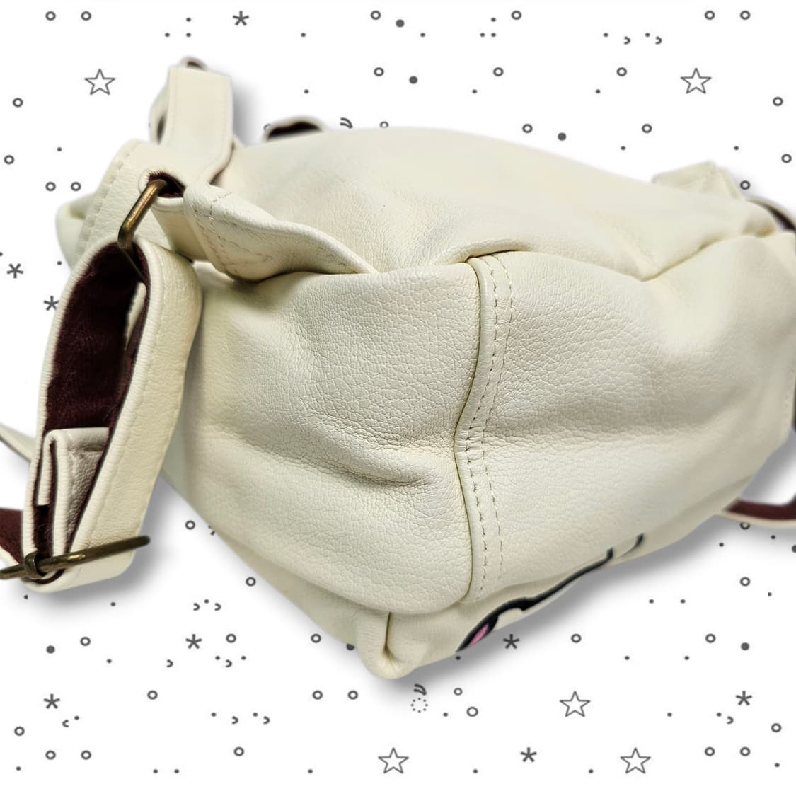 Rilakkuma 코리락쿠마 스터드 커피 앤 크림 미니 백팩 상품이미지5