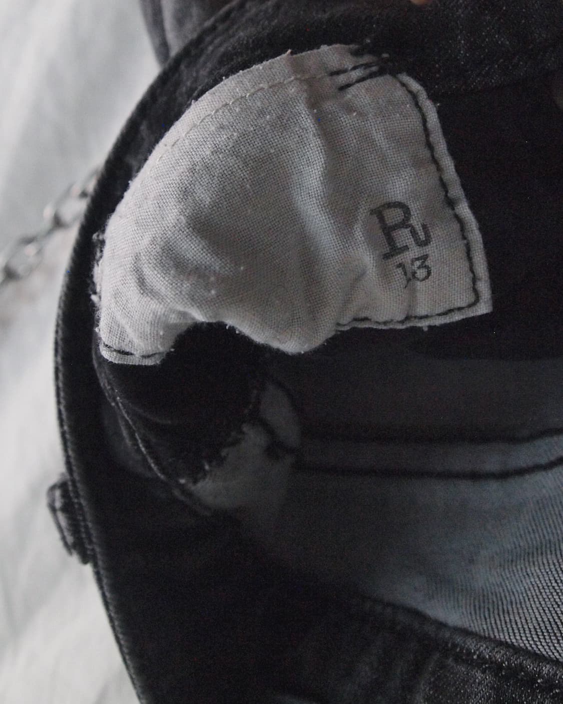 R13 초기 로우라이즈 바이커데님 상품이미지7