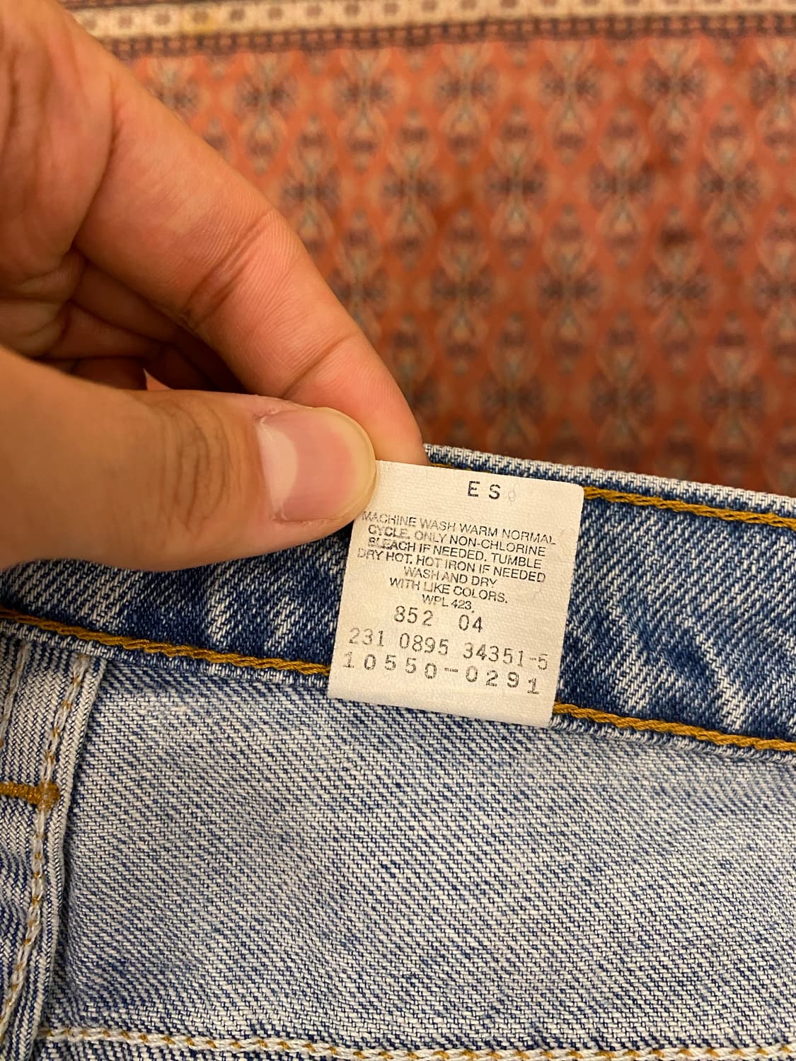 90s USA 빈티지 리바이스 쇼츠 청반바지 (28.5 상품이미지9