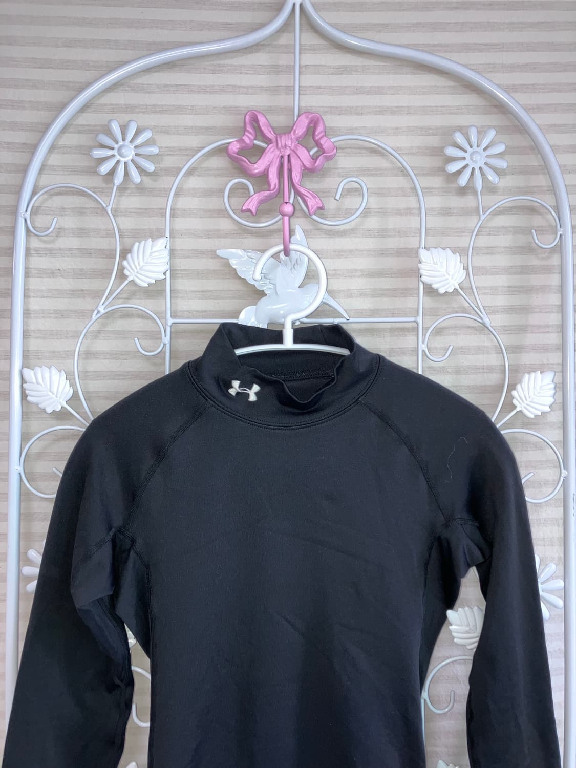 빈티지 언더아머 블랙 롱슬리브 y2k 스트릿 갸루 펑키444   fabr 상품이미지3