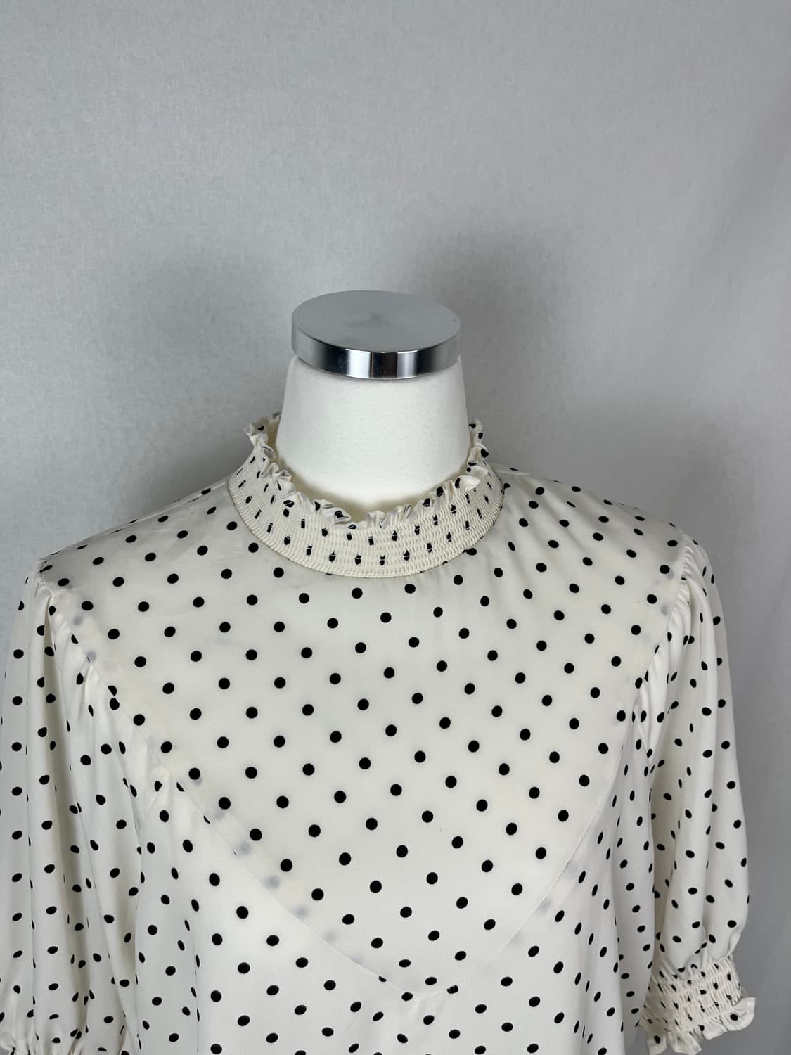 Vintage 도트 블라우스  상품이미지3