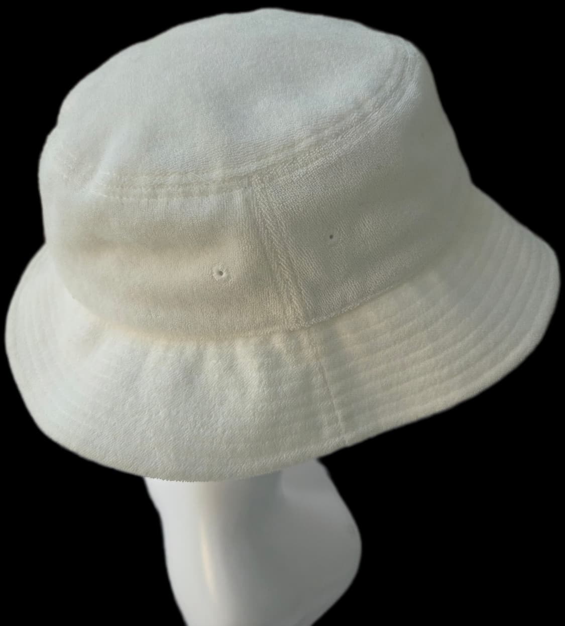 휠라 화이트 로고 버킷햇 타올지 상품이미지3