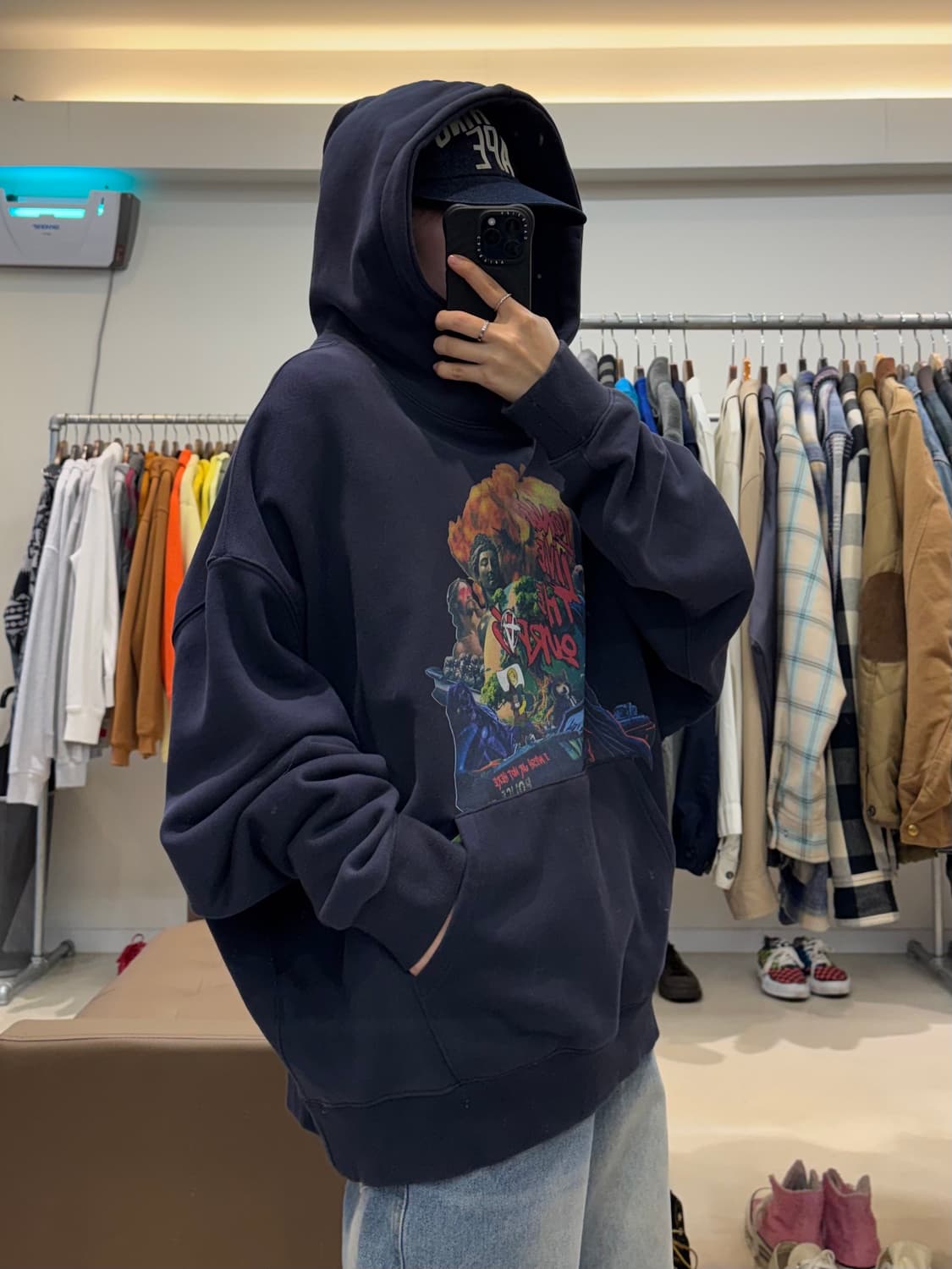 아워파스 그래픽 후드티 상품이미지7