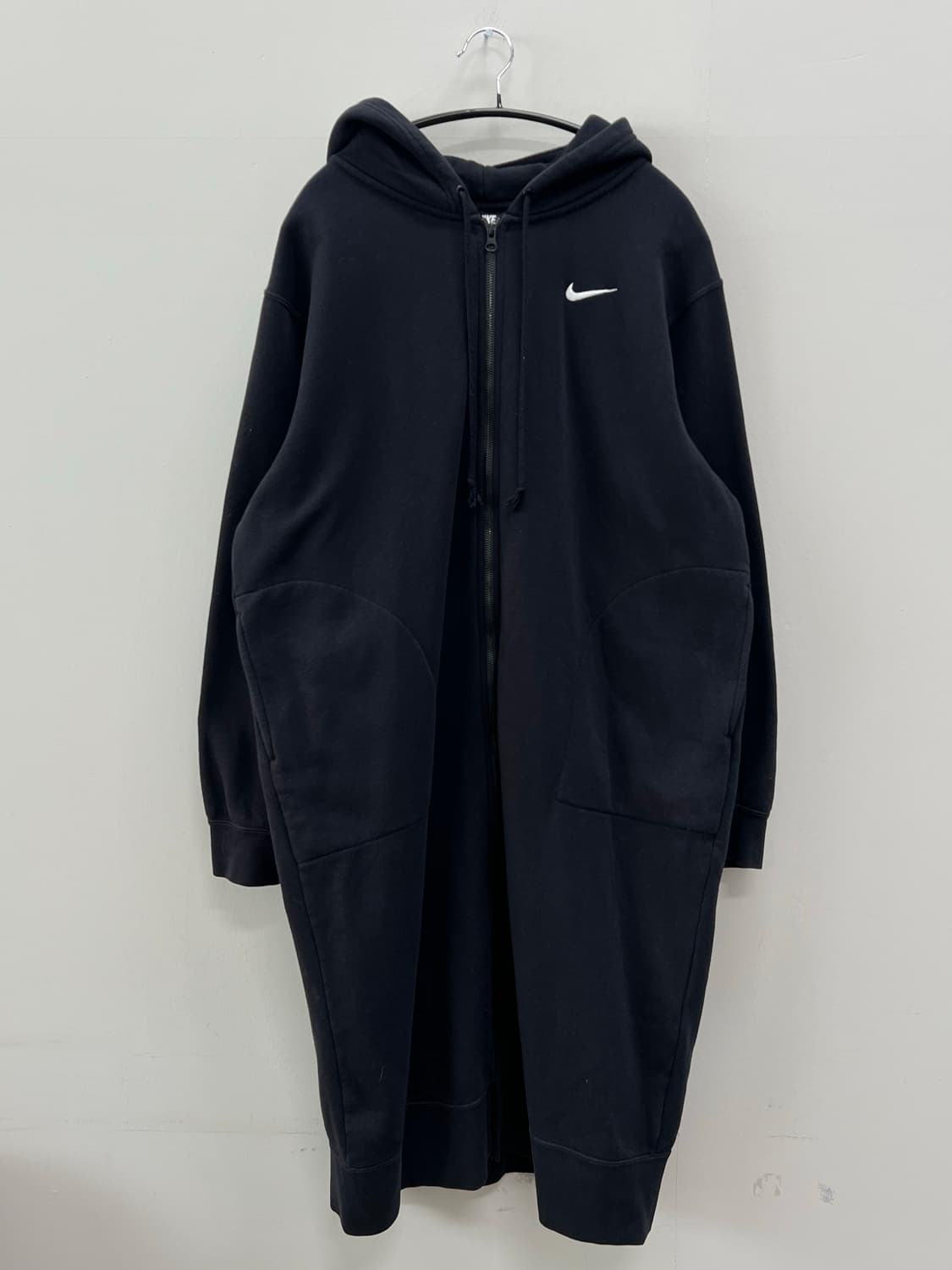 나이키 플리스 기모 롱 풀 후드 집업  상품이미지2