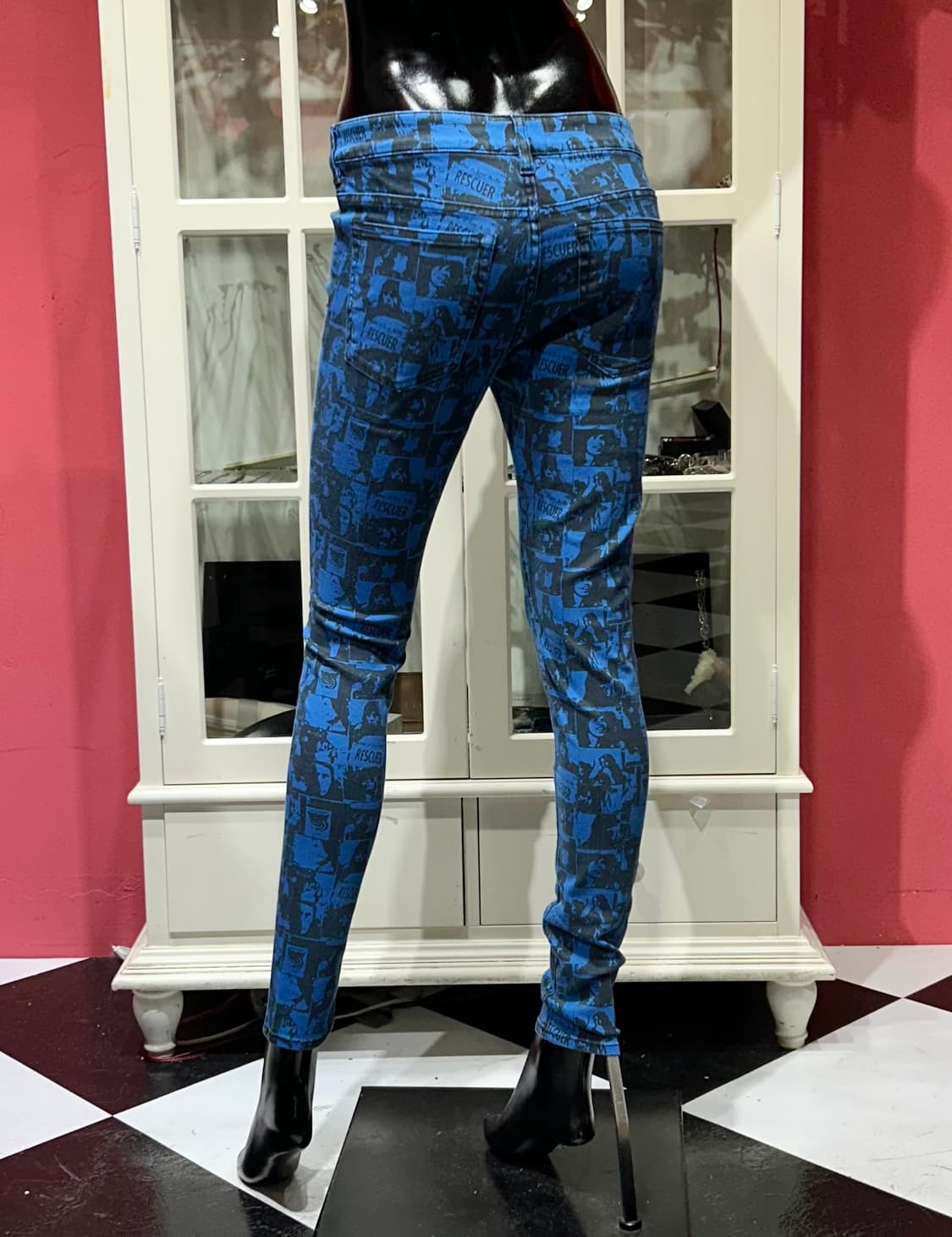 hysterics skinny jeans 히스테릭스 롤링스톤즈 스키니진 상품이미지2