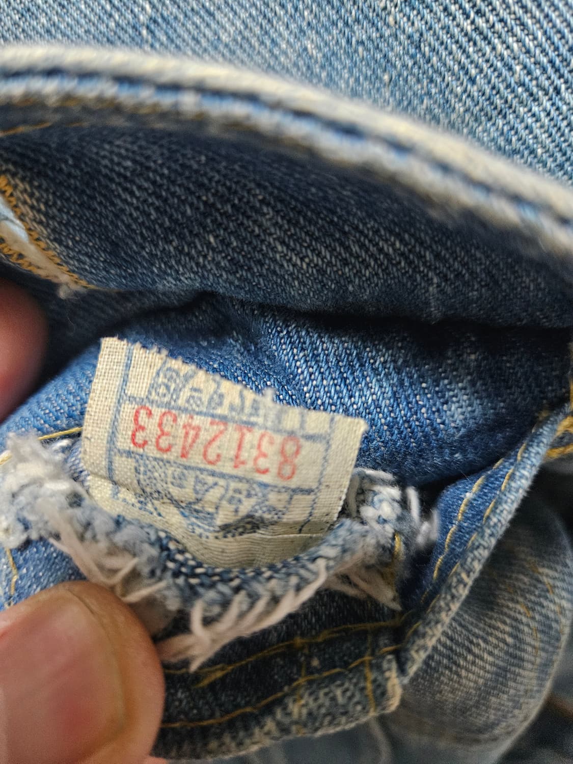 70s Lee 스톰라이더 코듀로이카라 블랭킷 자켓  상품이미지7