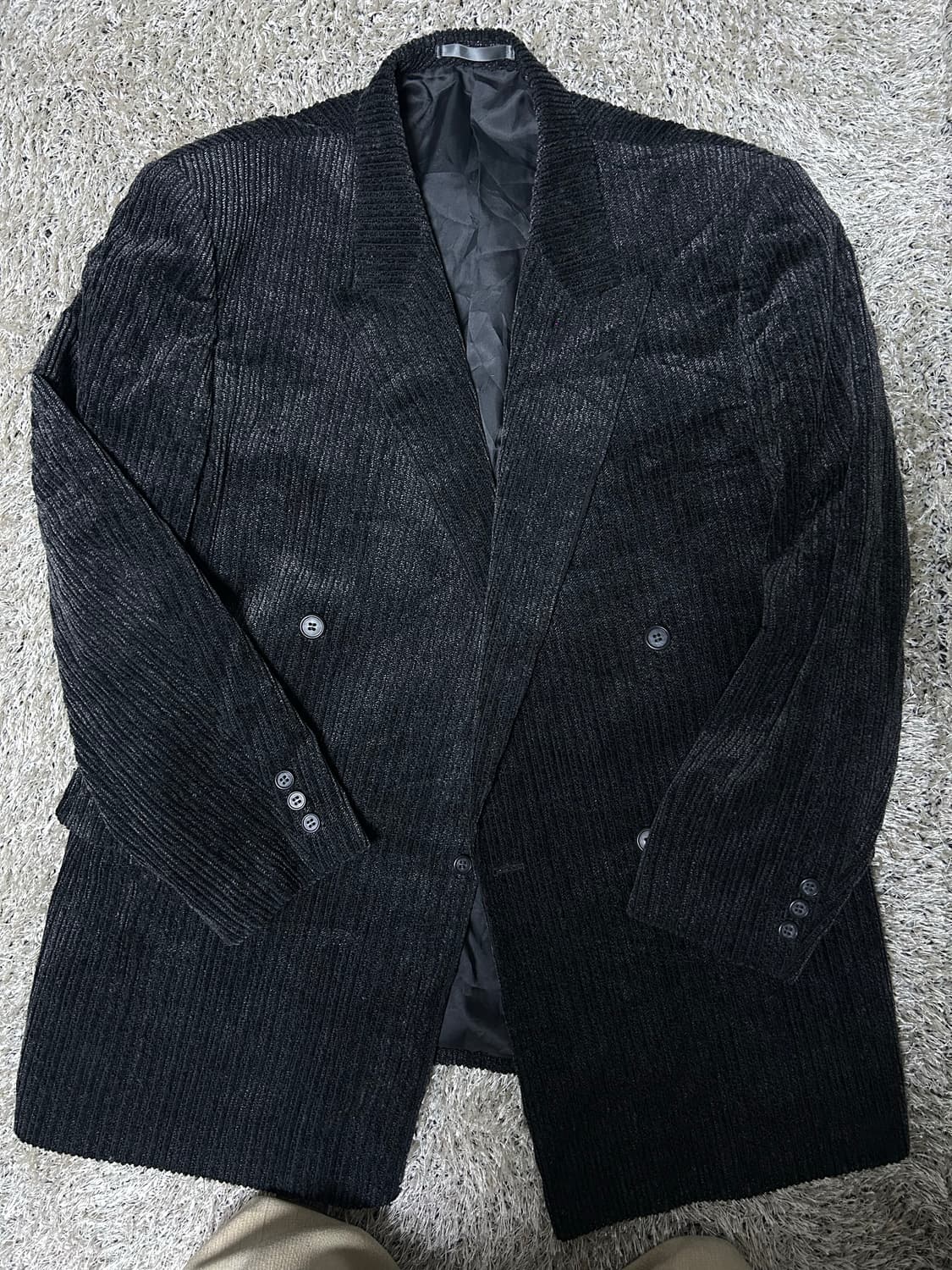 독일제원단 일제 코듀로이 더블자켓 사이즈 105~110 상품이미지1