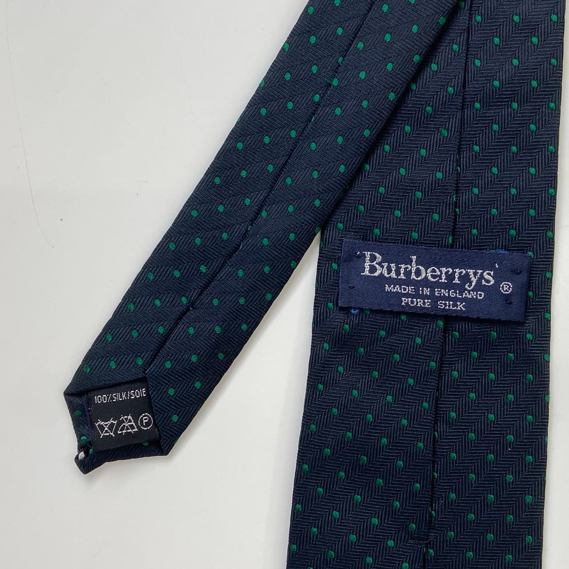 버버리 심플로고 정품 명품 넥타이 (Burberrys)7.8cm 상품이미지7