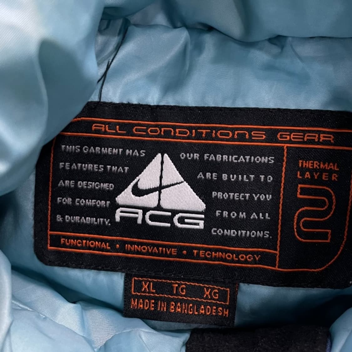 105 나이키 ACG 립스탑 패딩조끼 상품이미지3