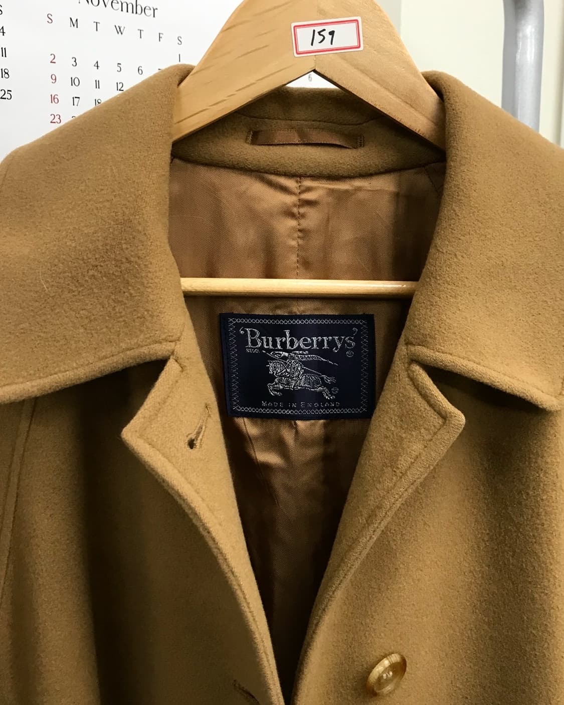 버버리 캐시미어 맥코트 상품이미지2