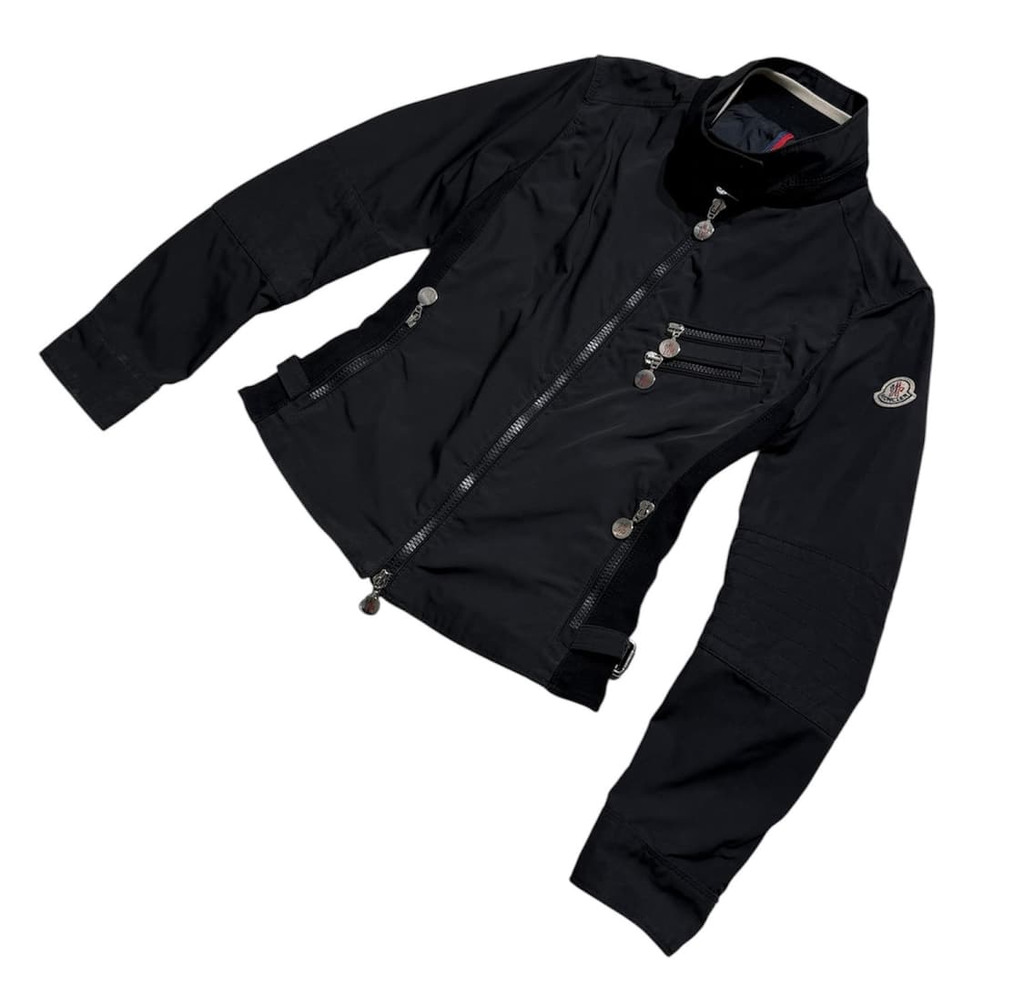 몽클레어 르돈 나일론 바이커 자켓 상품이미지5